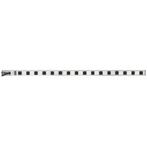 Tripp Lite Power Strip, Surge, 5-15R, 5-15P, 15 ft., Black/Silver PS-4816 - main
